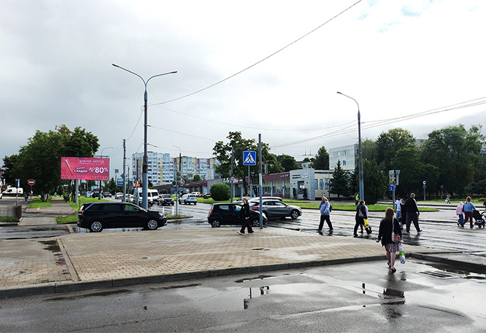 Гомель. Экран ТРЦ 