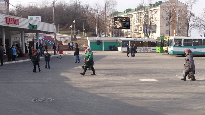 Мозырь. Экран площадь Примостовая
